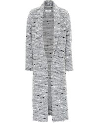 Étoile Isabel Marant Abrigo Faby de tweed - Gris