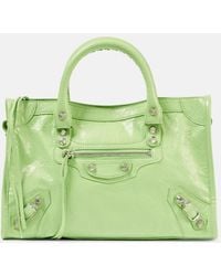 Balenciaga - Le City Small Leather Tote Bag - Lyst