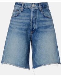 Agolde - Indra Denim Bermuda Shorts - Lyst