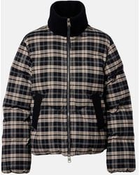 Varley - Bryony Checked Flannel Puffer Jacket - Lyst