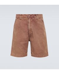 NOTSONORMAL - Cotton Canvas Shorts - Lyst