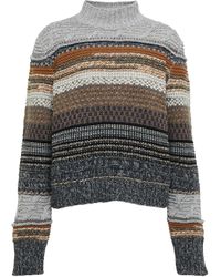 Chloé Multicolor Pullover in Blue Save 14% Womens Jumpers and knitwear Chloé Jumpers and knitwear 