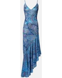 Etro - Robe Midi A Motif Cachemire - Lyst