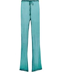 Pantalones de vestir de seda para mujer | FASHIOLA.mx