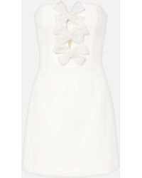 Rebecca Vallance - Alicia Recut Embellished Bustier Dress - Lyst