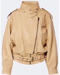 Isabel Marant - Farza Leather Jacket - Lyst
