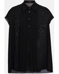 JOSEPH - Antin Pleated Blouse - Lyst