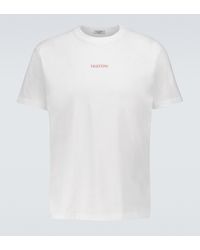 Valentino T-Shirt aus Baumwolle - Weiß