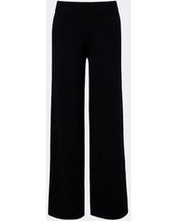 Jardin Des Orangers - Virgin Wool And Cashmere Wide-Leg Pants - Lyst