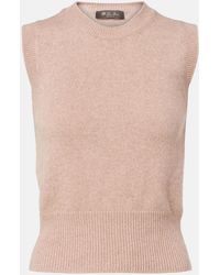 Loro Piana - Cashmere And Silk Sweater Vest - Lyst