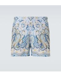 Orlebar Brown - Bulldog Paisley Swim Trunks - Lyst