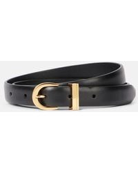 KHAITE - Luna Leather Belt - Lyst