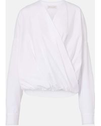 Dries Van Noten - Bluse Aus Baumwolle - Lyst