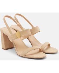 Veronica Beard - Suede Sandals - Lyst