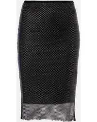 Sportmax - Zinnia Embellished Tulle Midi Skirt - Lyst