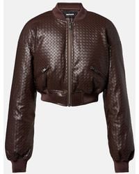 ROTATE BIRGER CHRISTENSEN - Bomber Cropped Dax - Lyst