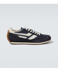 Tom Ford - Mick Suede-Trimmed Sneakers - Lyst