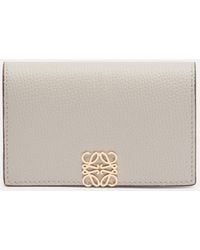 Loewe - Anagram Leather Card Case - Lyst