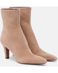 Paris Texas - Belle Suede Ankle Boots - Lyst