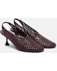 Proenza Schouler - Slingback-Pumps Tee 60 Aus Leder - Lyst