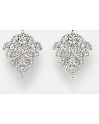 Anita Ko - Snowflake 18Kt Earrings With Diamonds - Lyst