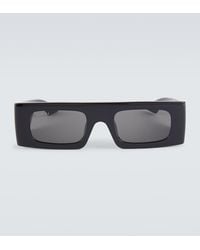 Gucci - Fashion Show Rectangular Sunglasses - Lyst