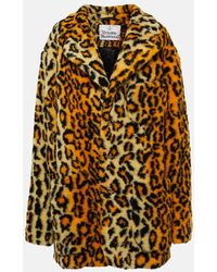 Vivienne Westwood - Leopard-print Faux-fur Coat - Lyst