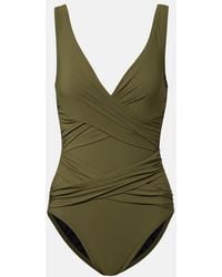 Karla Colletto - Draped Swimsuit - Lyst