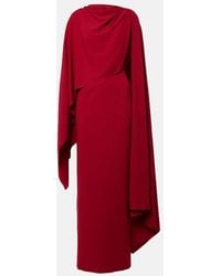 ROKSANDA - Demetria Caped Crepe Gown - Lyst