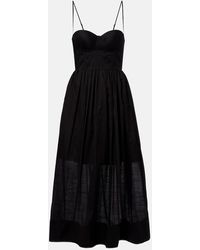 Zimmermann - Abito A Corsetto Rhiannon Con Stampa Floreale - Lyst