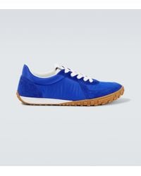 Givenchy - Sneakers Glide Mit Veloursleder - Lyst