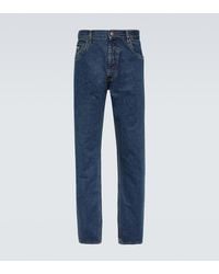 Prada - Jean Straight Taille Basse - Lyst