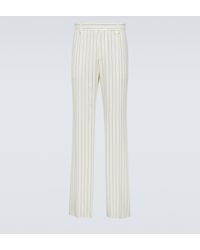 Dolce & Gabbana - Pinstripe Wool Suit Pants - Lyst