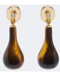 TOTEME - Orecchini Con Cristalli Swarovski - Lyst