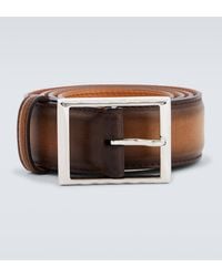 Berluti - Classic Leather Belt - Lyst