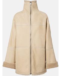 Yves Salomon - Wendbare Jacke Aus Leder Und Shearling - Lyst
