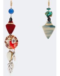 Isabel Marant - Anna Asymmetric Drop Earrings - Lyst
