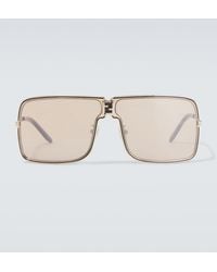 Fendi - Eckige Sonnenbrille Ness - Lyst