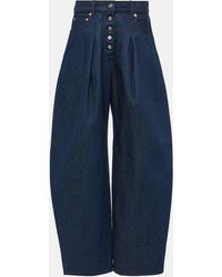 Jacquemus - De-nimes Ovalo High-rise Wide-leg Jeans - Lyst