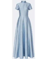 Emilia Wickstead - Malinda Floral Cloque Gown - Lyst