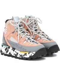 Acne Studios Zapatillas Bertrand de gamuza - Multicolor