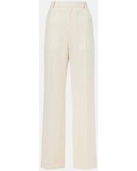 Wardrobe NYC - Low-Rise Wool Pants - Lyst