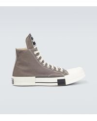 Rick Owens - Baskets turbodrk chuck 70 grises édition converse - Lyst