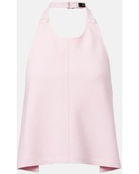 Wardrobe NYC - Open-Back Wool Top - Lyst