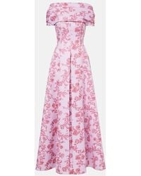 Emilia Wickstead - Mara Floral Gown - Lyst