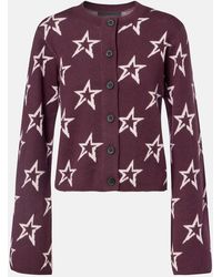 Perfect Moment - Cardigan Chalet En Laine A Imprime - Lyst