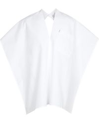 Coperni - Top De Algodon Con Cuello En V - Lyst