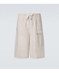 Lemaire - Cotton-Blend Bermuda Shorts - Lyst