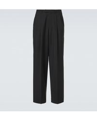 Givenchy - Wool And Mohair Straight Pants - Lyst