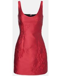 Emilia Wickstead - Einna Jacquard Minidress - Lyst